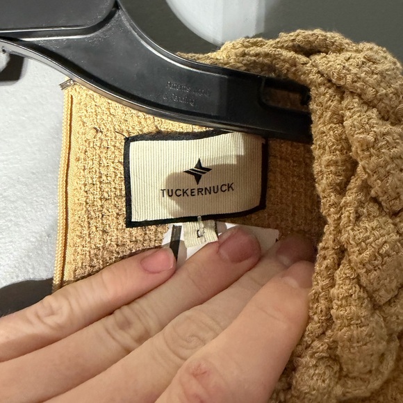 Tuckernuck Croissant Tweed Jackie Dress Size Large - Picture 5 of 5